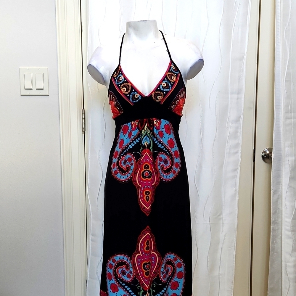Disorderly Conduct Paisley Maxi Dress